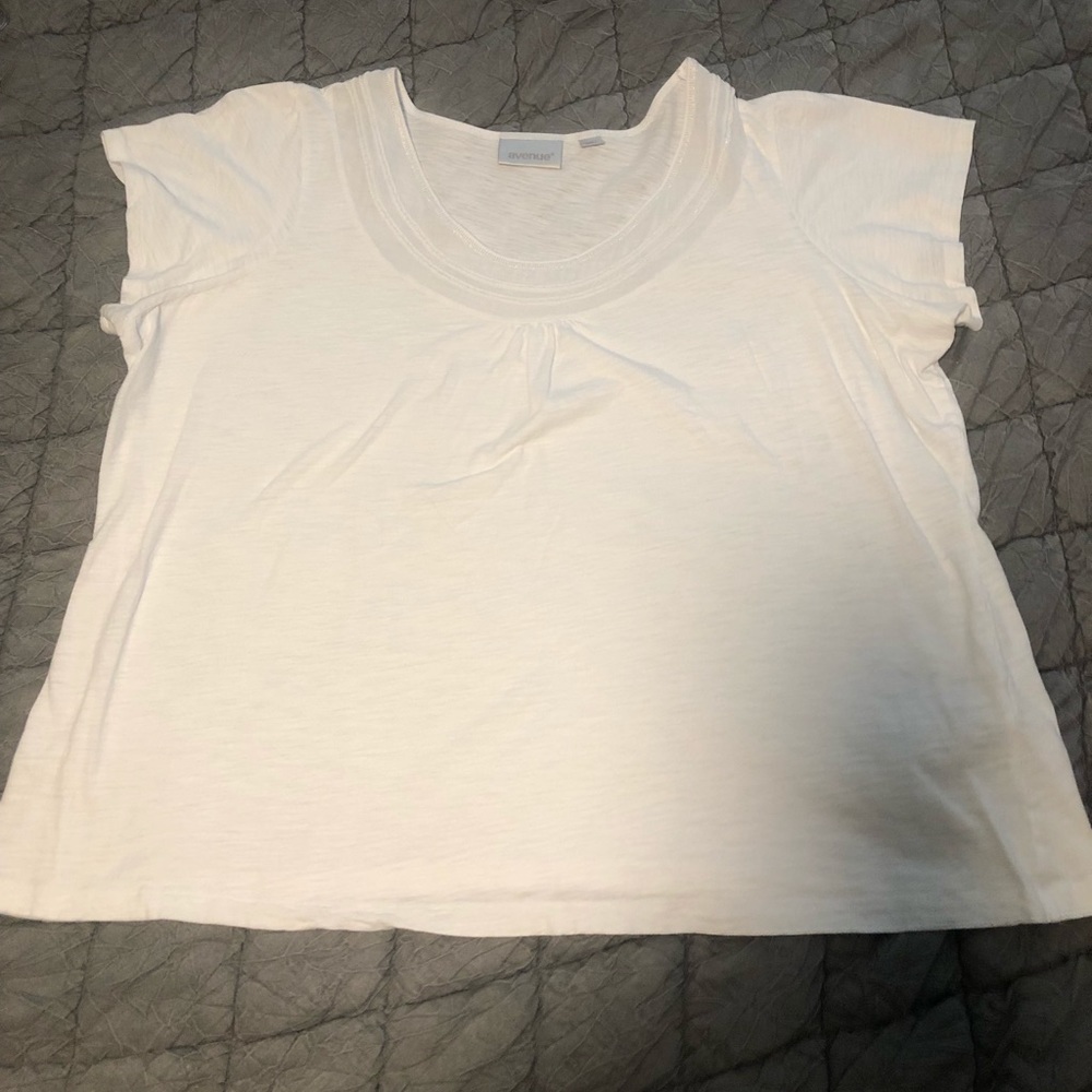 Avenue white tee